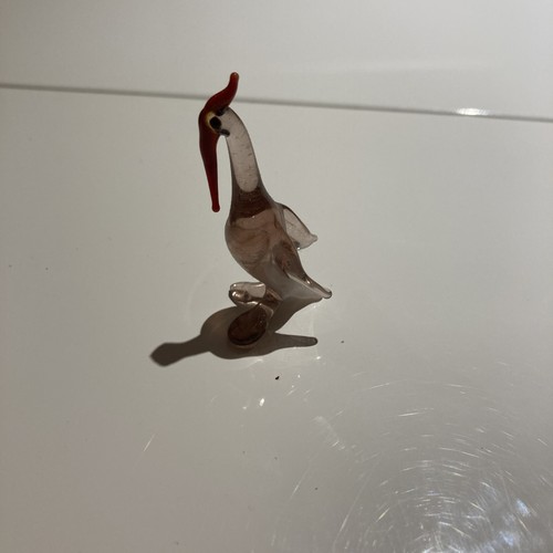 Vintage murano glass bird - vintage,