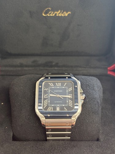 Cartier santos blue - cartier,