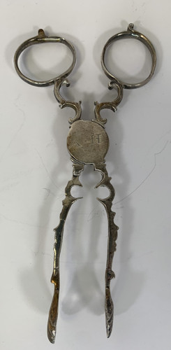 Antique sterling silver sugar - antique,