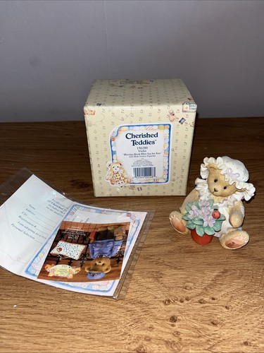 Cherished teddies violet - cherished,