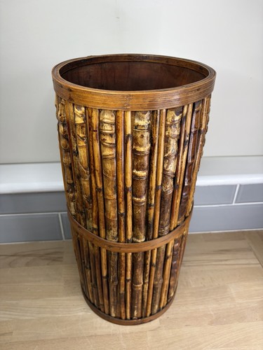 Vintage bamboo umbrella - vintage,