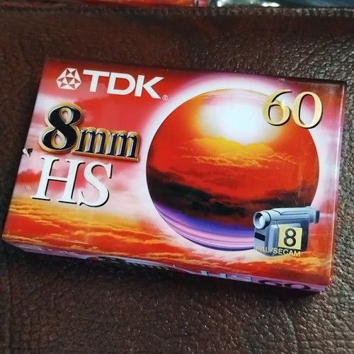 Tdk 8mm blank video - hs,