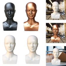 Male Mannequin Head with Wig