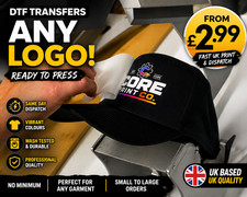 Custom DTF Transfers Ready To