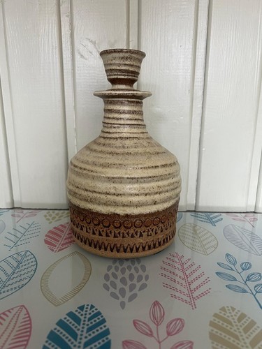 Broadstairs pottery decanter - pottery,