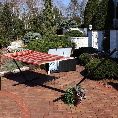 Double outdoor hammock - double, with