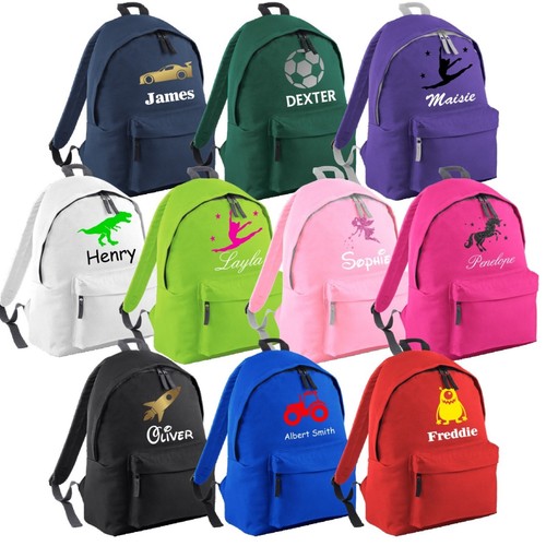 Personalised kids backpack - personalised,