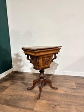 Late Victorian Walnut Trumpet