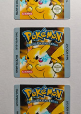 Pokémon Yellow  EUR - Pikachu