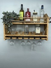 Wall mounted bottle - , shelf