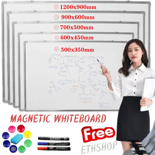 Magnetic whiteboard small - whiteboard,