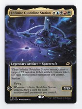 Infinite Guideline Station Extended Art Normal R Edge of Eternities MTG Card NM