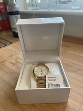 Great Condition Gold Seiko  7n42 - 0fr0 With Box