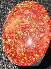 Brooch 3cm/Sun Stone Crystal