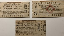 Railway Platform tickets