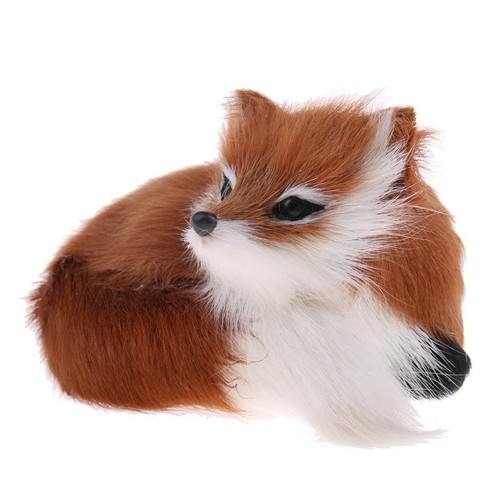 Cute simulation plush fox - plush,