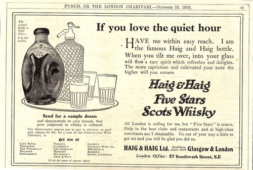 Ww1 advert haig stars - haig, stars'