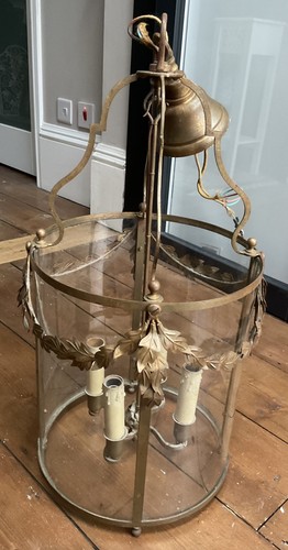 Two french hall chandelier - two,