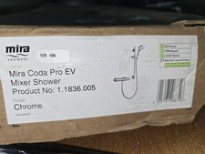 Mira Coda Pro EV Exposed Valve Mixer Shower Thermostatic Chrome 1.1836.005 