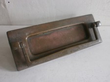 antique brass letter box