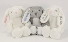 Personalised bunny soft toy