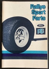 FORD RS RALLYE SPORT Car Parts