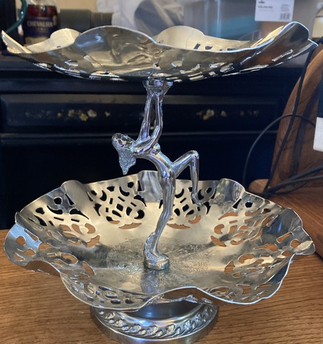 Vintage art deco nude dancer - art,