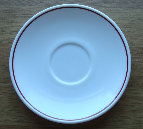 Bordeaux saucers plate - bordeaux, 6"