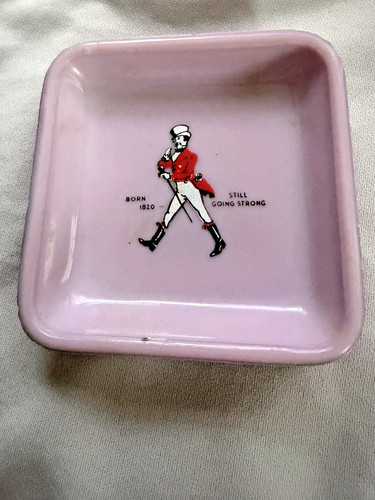 Johnnie walker ashtray - walker,