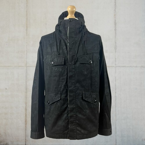 Maharishi all over camo hooded - all,