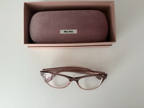 Rose miu - miu, glasses