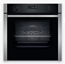Neff N50 B6ACH7HH0B Slide & Hide Single Oven Self Cleaning