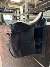 Albion 16.5 Inch narrow   Pony Saddle In Immaculate Condition.