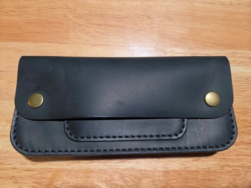 Men leather biker - leather, biker/trucker