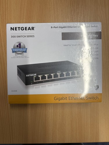 Netgear gs308 port - 8-port, gigabit