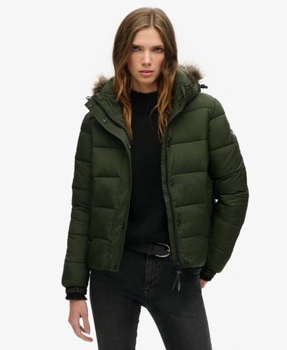 Superdry womens hooded mid - superdry,