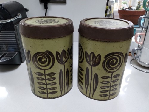 Vintage 1970s pair flour - vintage,