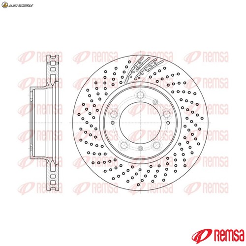 Brake discs 61133 - 2x, 61133.10