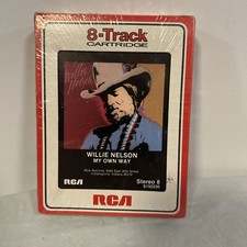Willie Nelson MY OWN WAY 8 Track Tape SEALED CLUB 1983 Outlaw Country Rock Pop