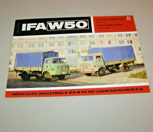 Brochure ddr truck ifa - truck, 50