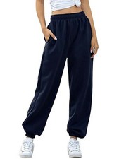 Womens Plain Joggers