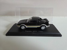 Hachette Norev 1/43 Toyota MR2 Black/Silver - 1984