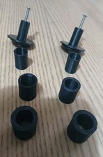 Universal Multi Sleeved Parcel Shelf Repair Kit. Fix Broken Hinges Pegs Lugs x2