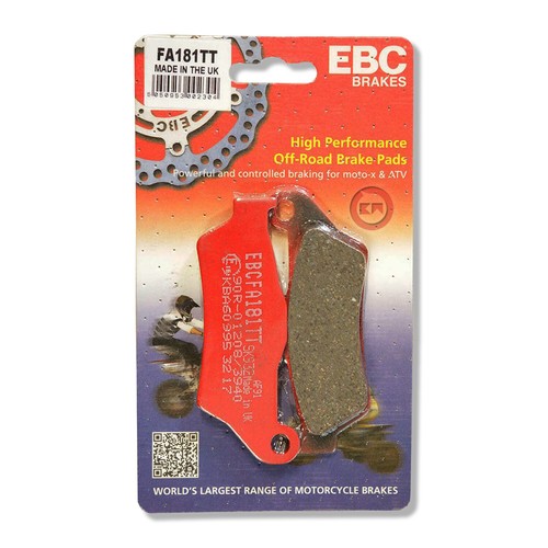 Brake pads anterior ebc - pads, carbon