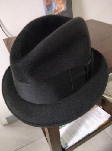 Antique vintage fedora hat - antique,