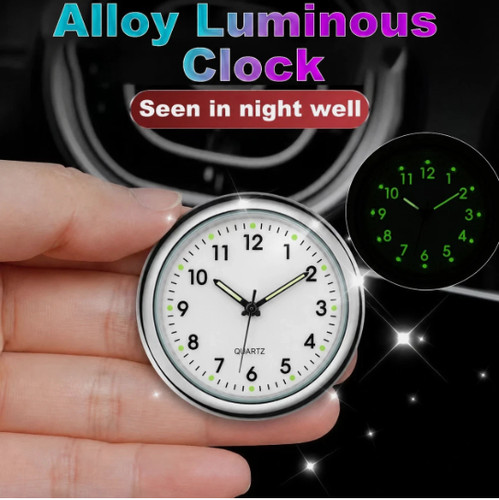 Car gauge clock - gauge, luminous