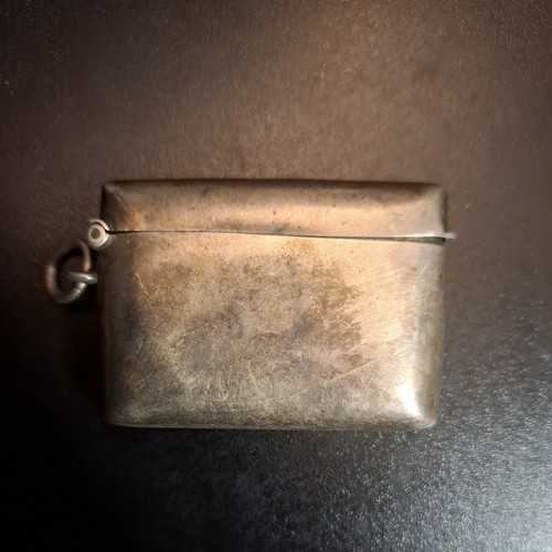 Antique vesta case sterling - vesta,