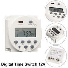 Timer Switch AC/DC 12V LCD