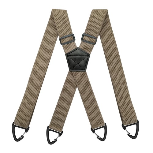 Heavy duty elastic suspenders - elastic,