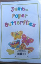 Jumbo Paper Butterflies For